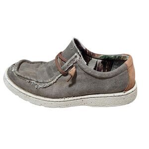Justin Shoes Mens 9 M Hazer Ash JM303 Men's Low Slip On Casual Comfort